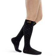 Solidea Socks For You Bamboo Pois gambaletto unisex colore nero taglia 3-1