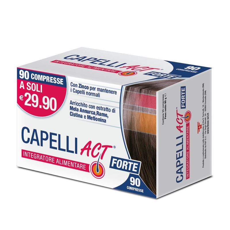 Capelli Act Forte integratore alimentare  90 Compresse-1