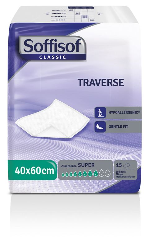 Soffisof Classic Traversa Per Incontinenza 40x60cm 15 Pezzi-1