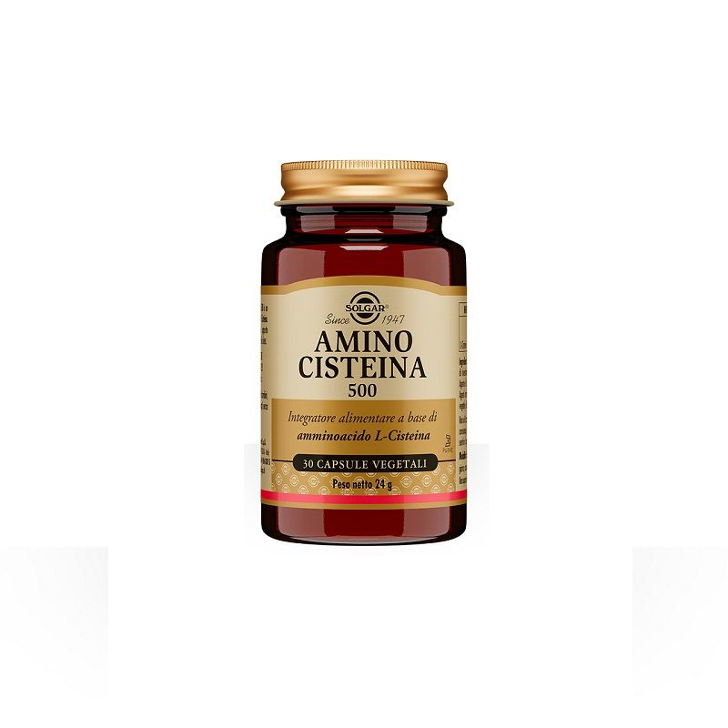 Solgar Amino Cisteina 500 30 capsule vegetali-1