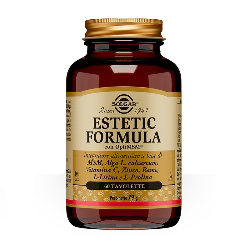 Solgar Estetic Formula per capelli pelle e unghie 60 tavolette-1