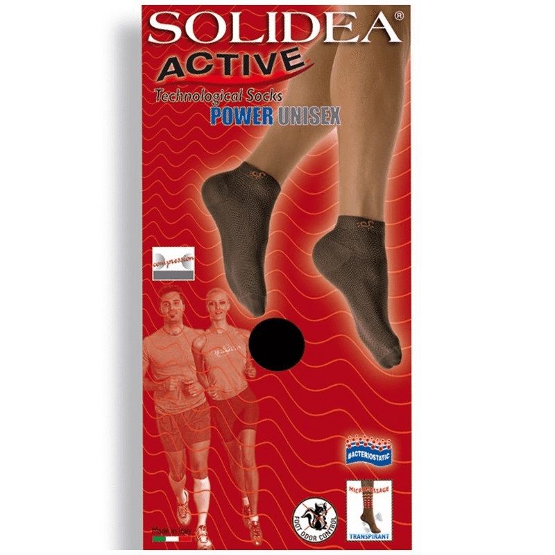 Solidea Active Power Unisex Mini Calza colore Verde fluo taglia L 1 paio-1