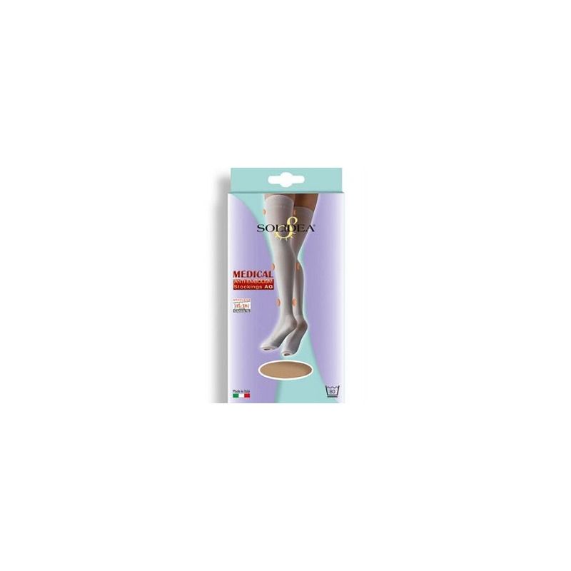 Solidea Medical Anti-Embolism Stockings AG colore Bianco-TAGLIA 3-1