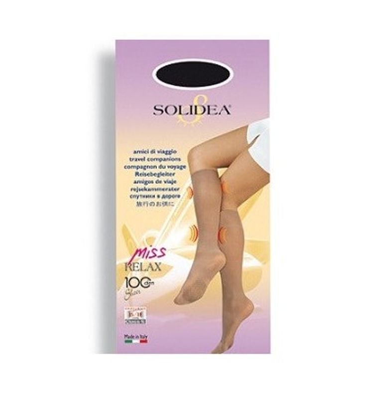 Solidea Miss Relax Gambaletti 100 denari colore Glace taglia M 1 paio-1