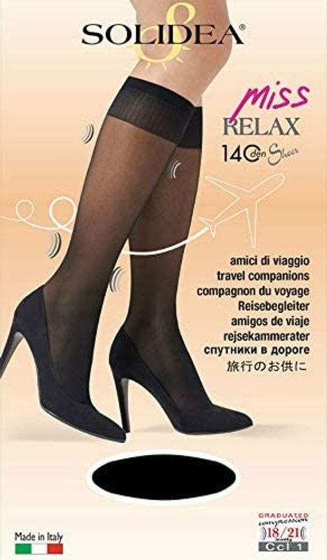 Solidea Miss Relax Gambaletti 140 denari colore Nero Taglia M 1 paio-1