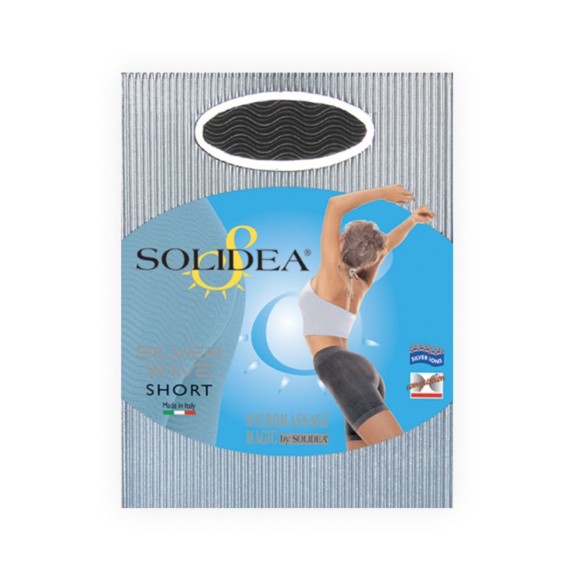 Solidea Silver Wave Short Micromassage Pantaloncino colore Nero Taglia L 1 paio-1