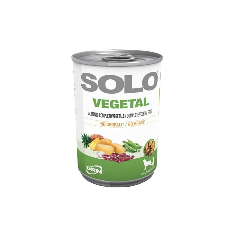 Drn Solo Vegetal Cibo Umido Con Verdure Cani Adulti Taglia Medio/Grande Barattolo 400g-1