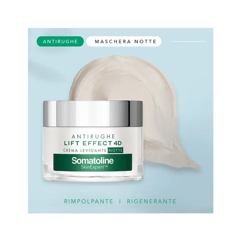 Somatoline Lift Effect 4D Crema Chrono-Filler Notte 50ml-3