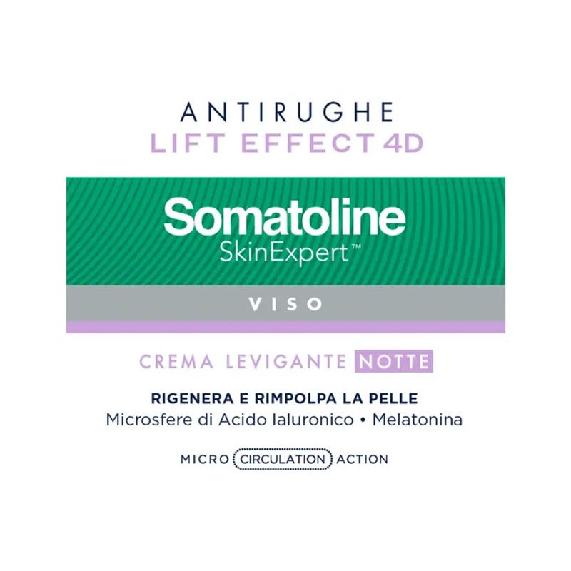 Somatoline Lift Effect 4D Crema Chrono-Filler Notte 50ml-7