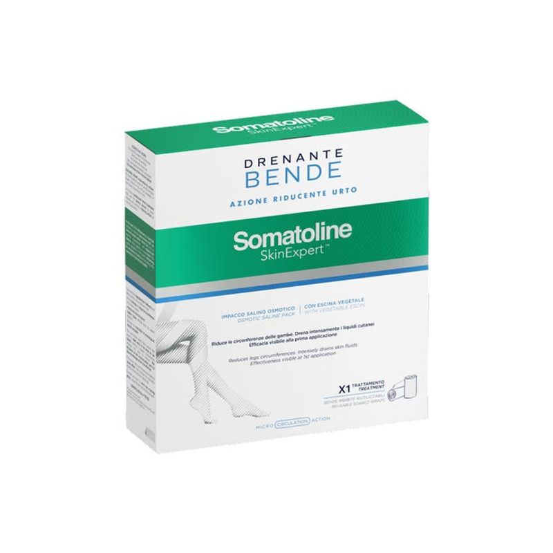 Somatoline SkinExpert Bende Snellenti Drenanti starter kit-1