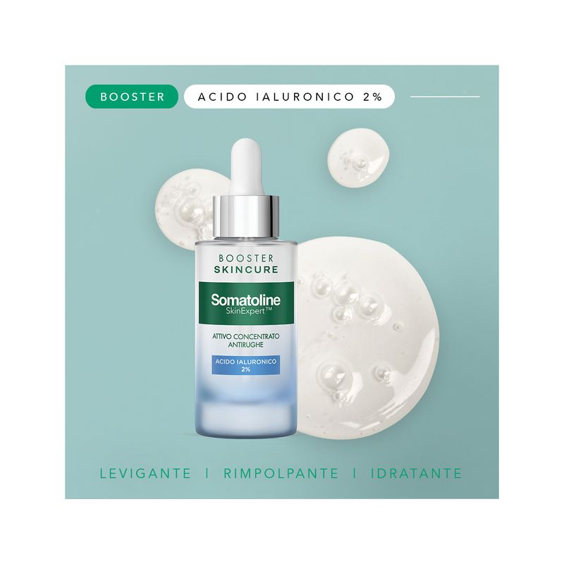 Somatoline SkinExpert Skincure Booster Antirughe Acido Ialuronico 30ml-3