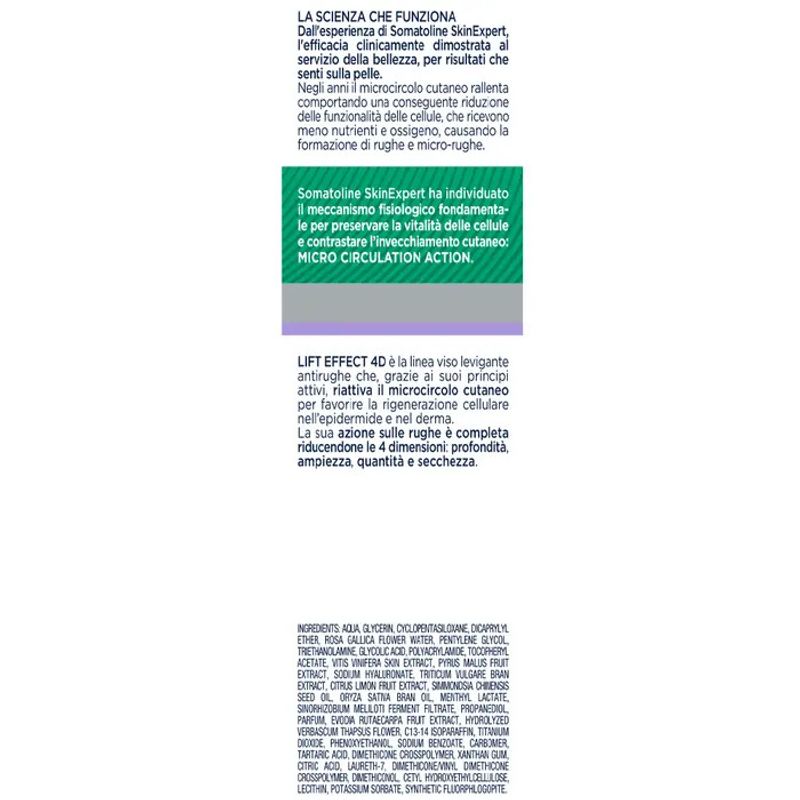 Somatoline Lift Effect 4D Siero Intensivo Filler antirughe 30ml-8