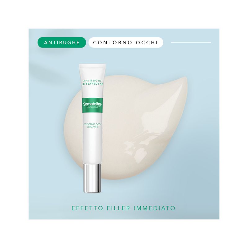 Somatoline SkinExpert Lift Effect 4D Contorno Occhi Filler Antirughe 15ml-3