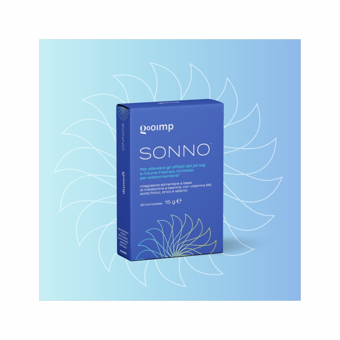 GOOIMP Sonno integratore alimentare 60 compresse-3
