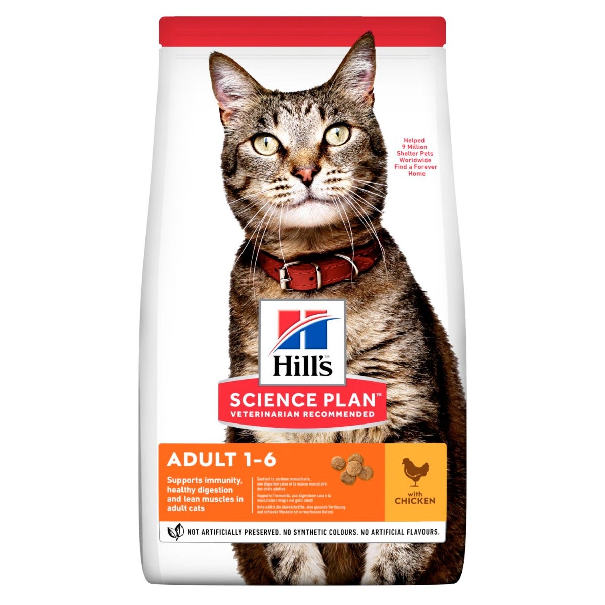 Hill's Science Plan Croccantini Con Pollo Per Gatti Adulti Sacco 300g-1
