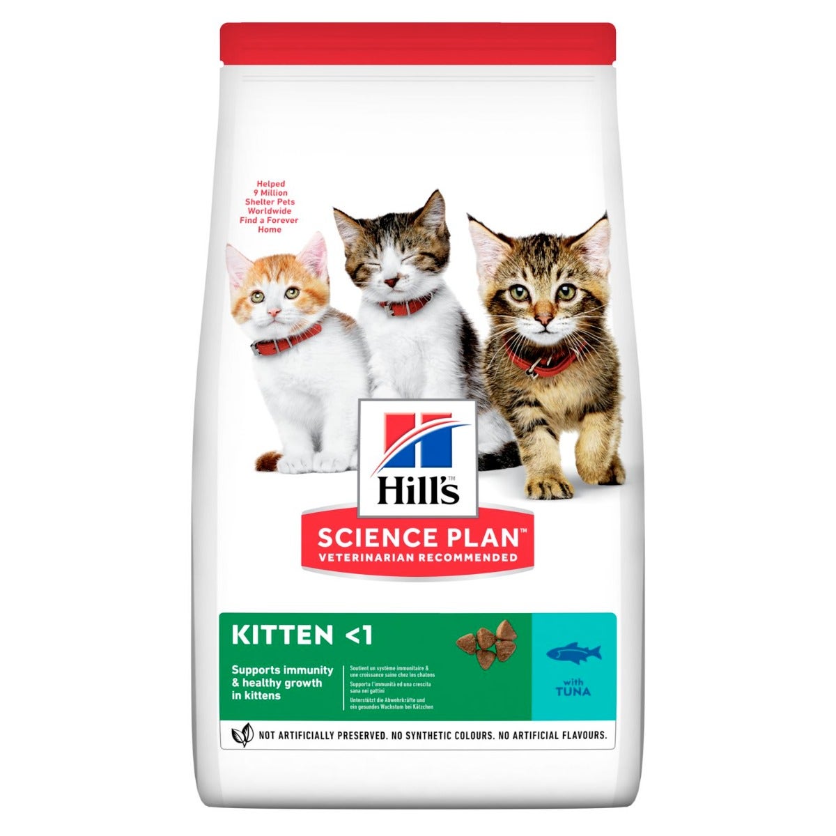 Hill's Science Plan Kitten Età < 1 Croccantini Tonno Per Gatti Sacco 1,5kg-1