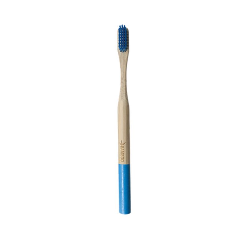 Alcea Spazzolino da denti in Bamboo blu setole soft 1 pezzo-1