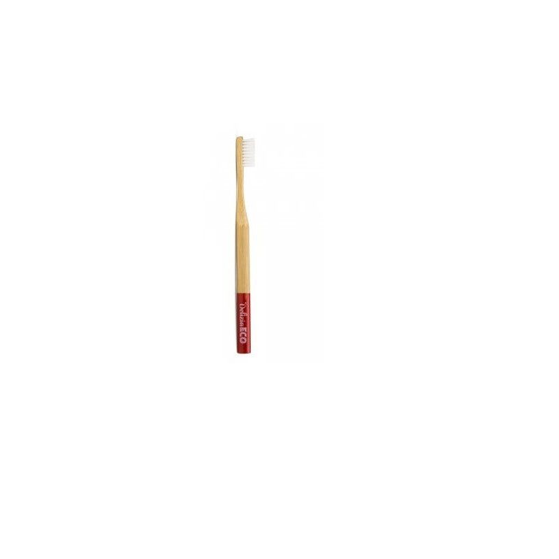 Spazzolino Eco Vegano per adulti 1 pezzo colore rosso-1