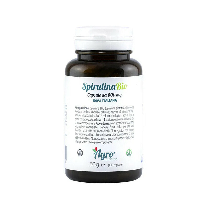 Spirulina Bio 100 Capsule-2