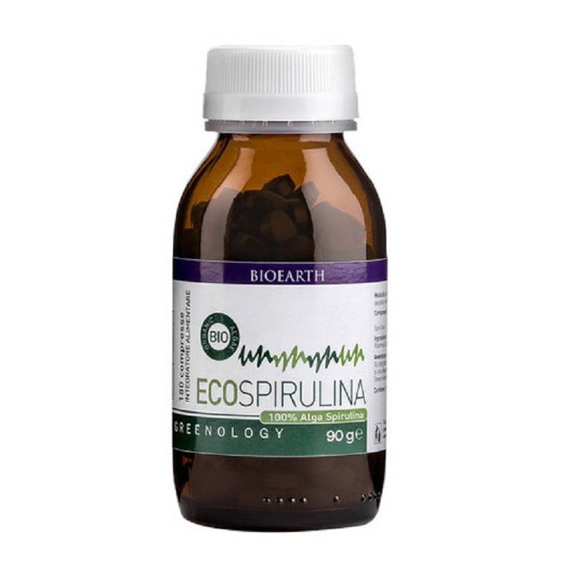Bioearth Greenology Ecospirulina Bio integratore alimentare 180 compresse-1