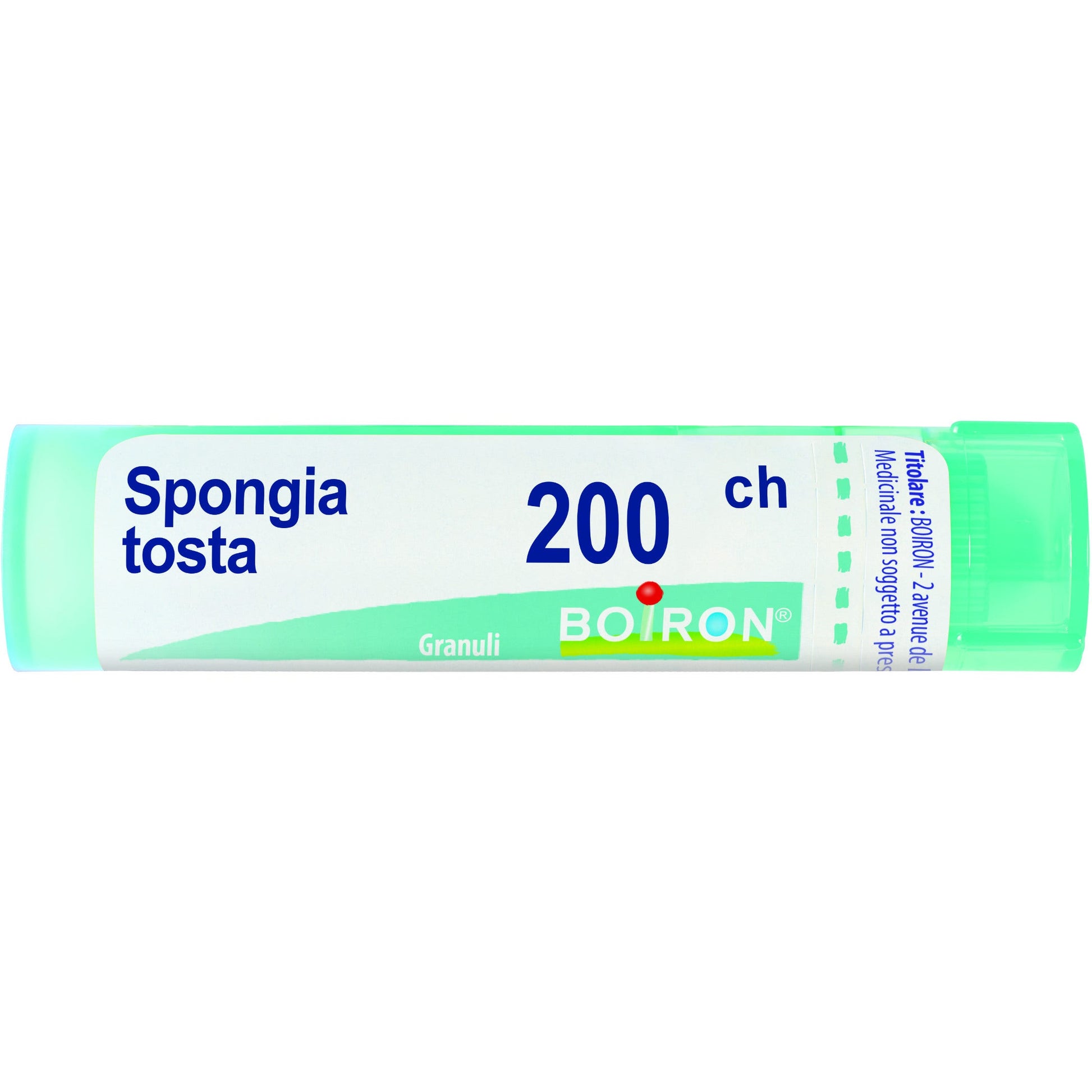 Boiron Spongia Tosta Granuli 200Ch Tubo 4g-1