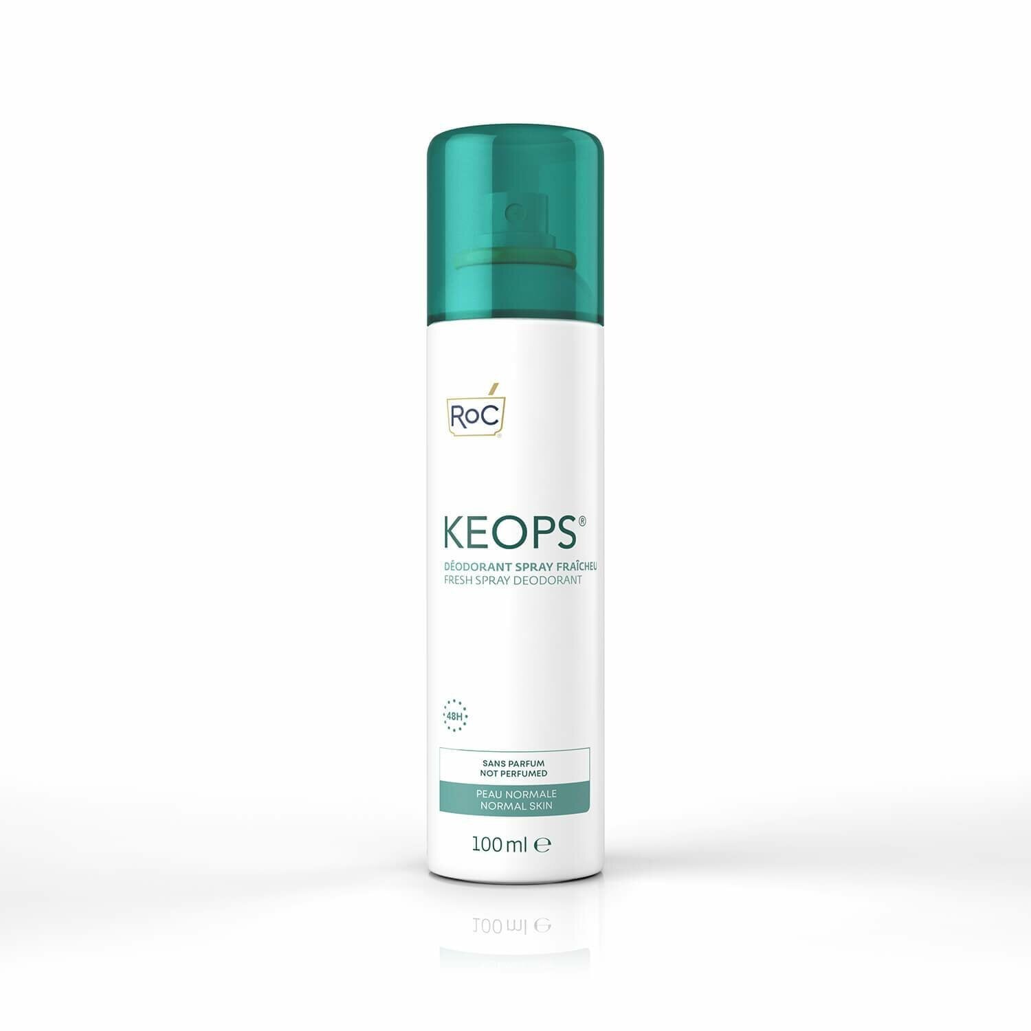 Roc Keops Deodorante Spray Fresco 48h pelle normale 100ml-2