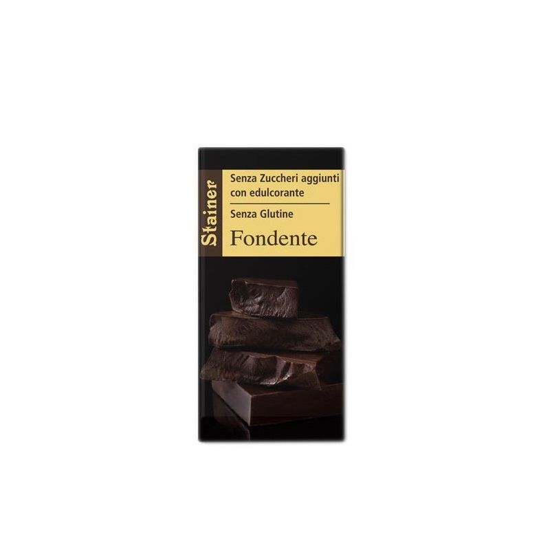 Stainer Tavoletta Fondente Senza Zucchero Senza Glutine 50g-1