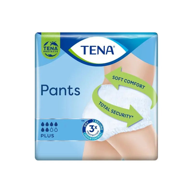 Tena Pants Plus pannoloni a mutandina per incontinenze taglia S 14 pezzi-1