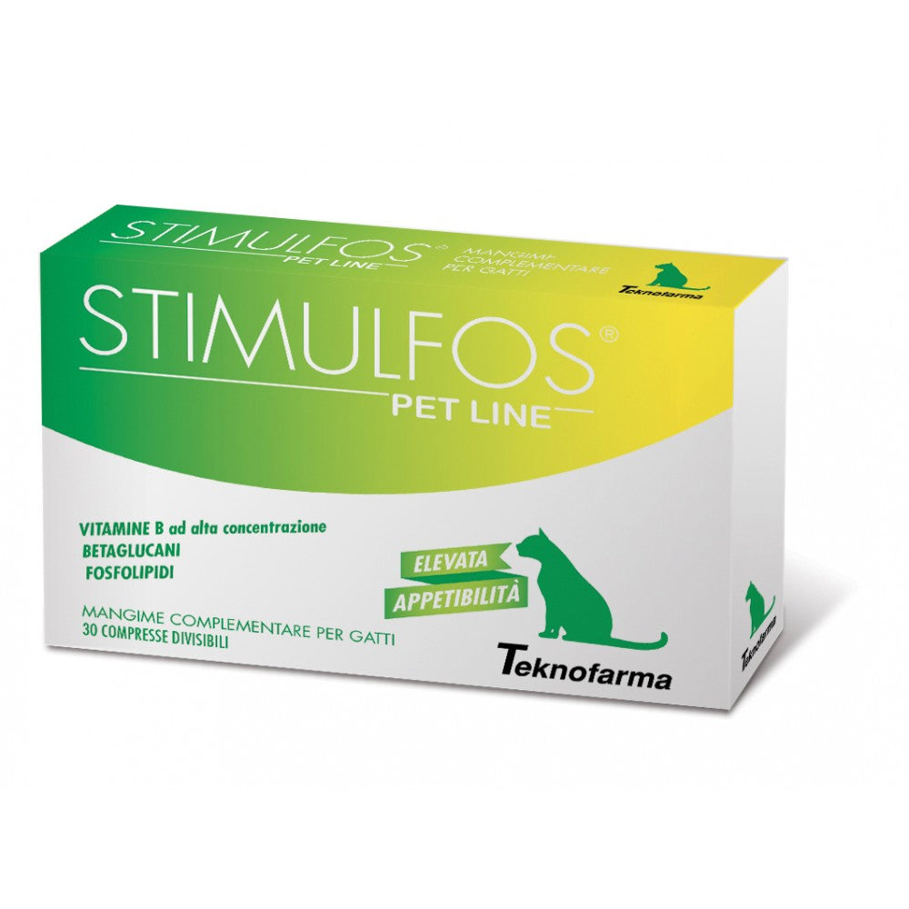 Stimulfos Pet Line mangime complementare per gatti 30 compresse-1