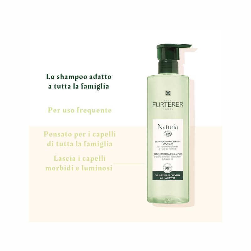 Rene Furterer Naturia Shampoo Micellare Delicato 400ml-2