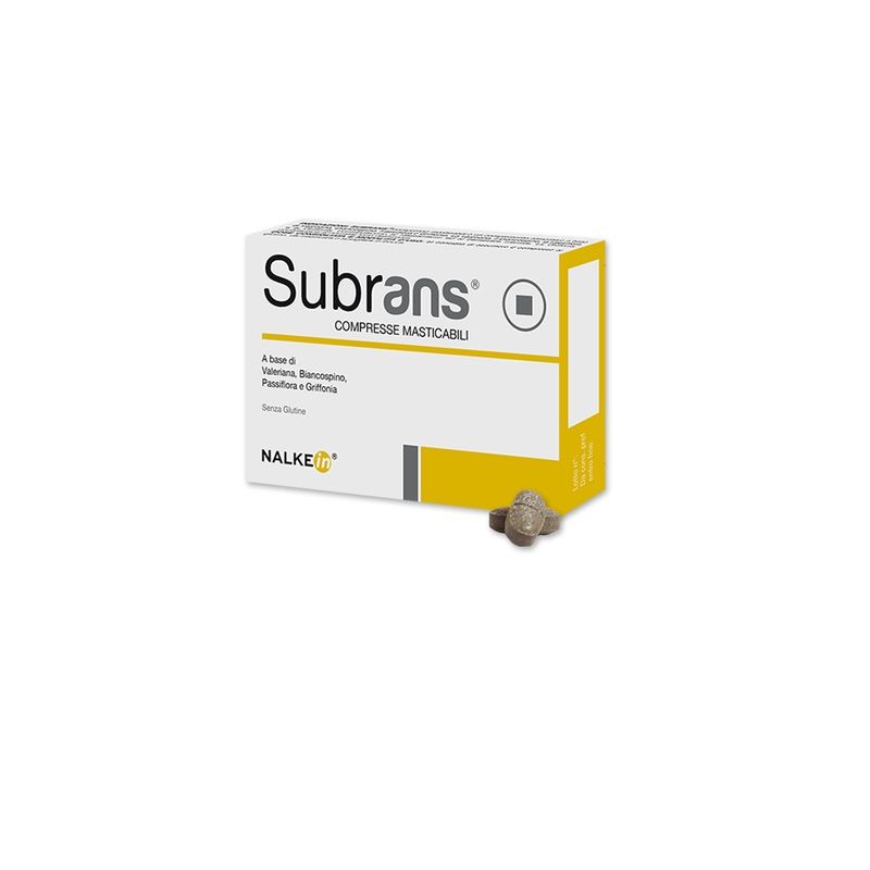 Subrans integratore alimentare 20 compresse masticabili-1