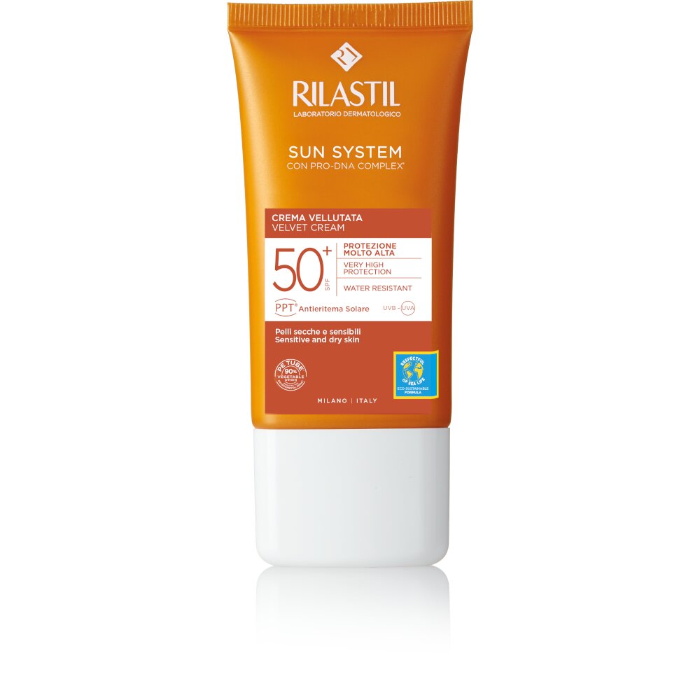Rilastil Sun System Crema Vellutata SPF50+ protezione molto alta 50ml-2