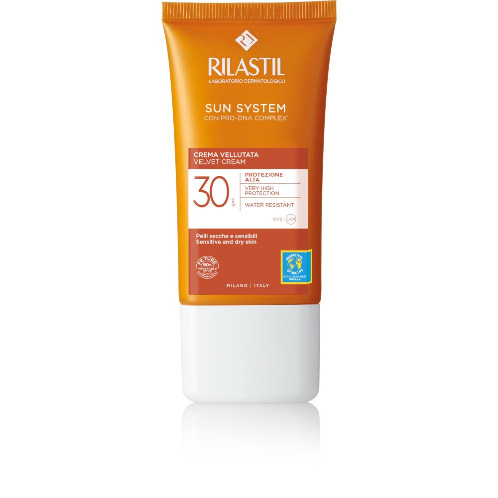 Rilastil Sun System Crema Vellutata SPF30 protezione alta 50ml-2