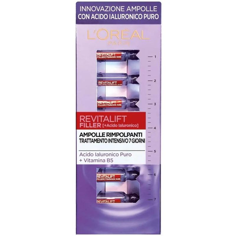 L'Oréal Paris Revitalift Filler Ampolle Rimpolpanti trattamento intensivo 7x1ml-1