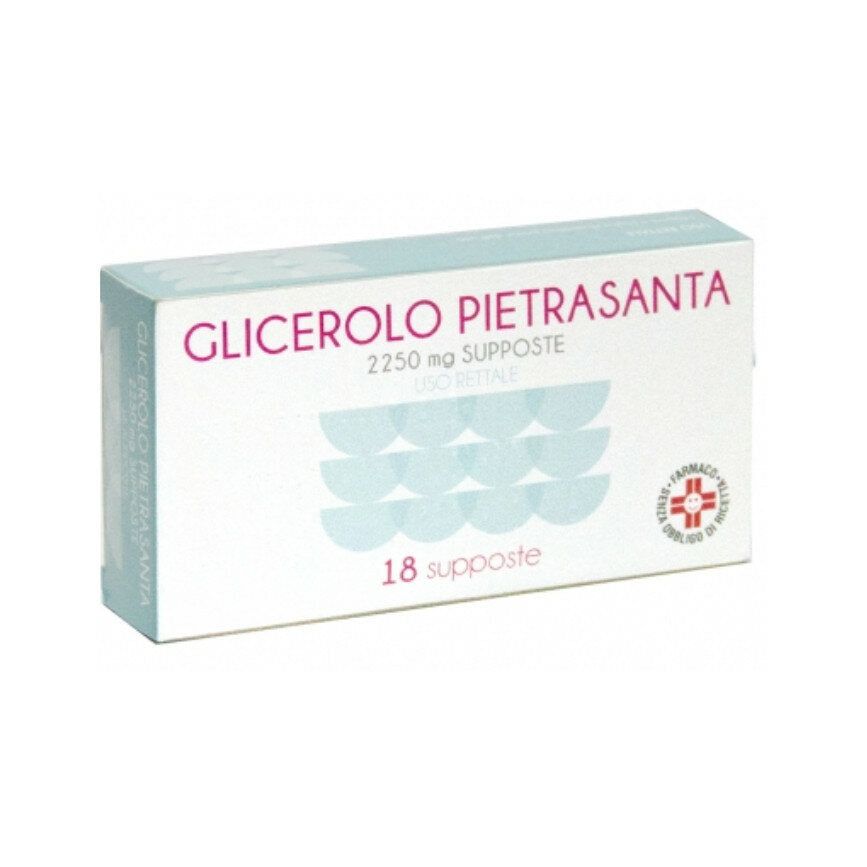 Glicerolo Pietrasanta Adulti 2250mg 18 supposte-2