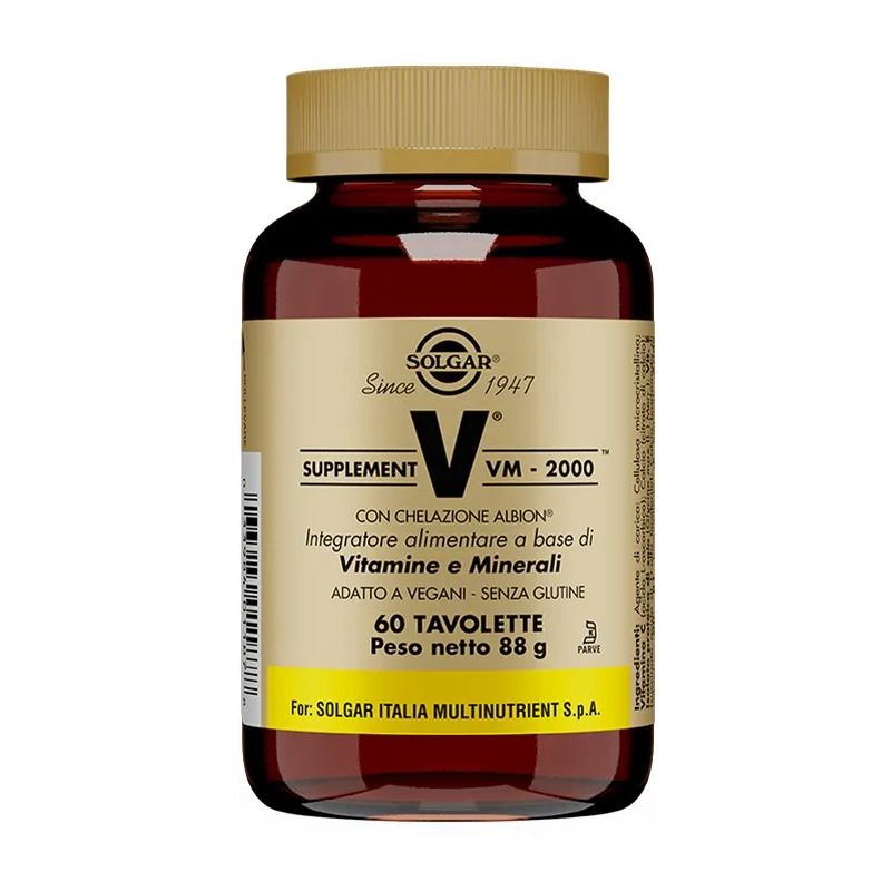 Solgar Supplement Vm 2000 60 Tavolette-1