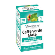 Vitarmonyl Caffe Verde Matè per lo stimolo del metabolismo 30 capsule-1