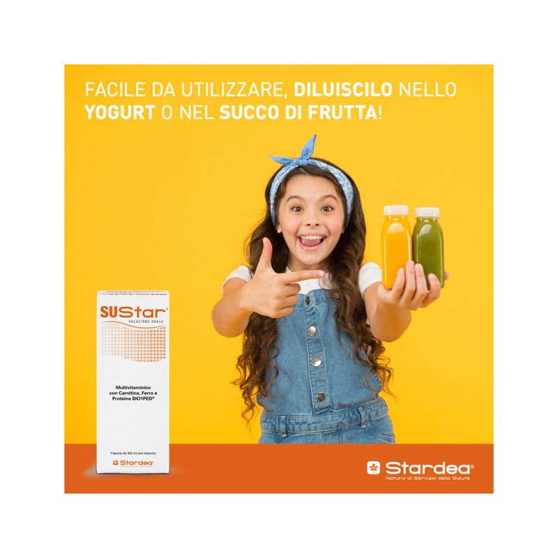 Sustar multivitaminico soluzione orale 200ml-5