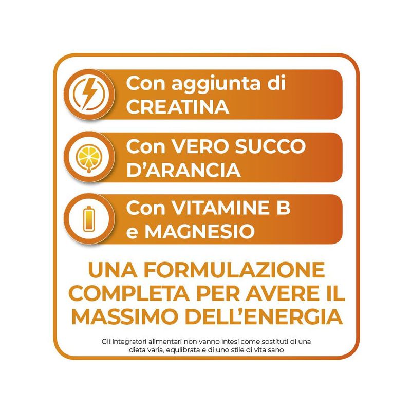 Sustenium Plus Intensive Formula energia e vitalità 12 bustine con succo d'arancia-3