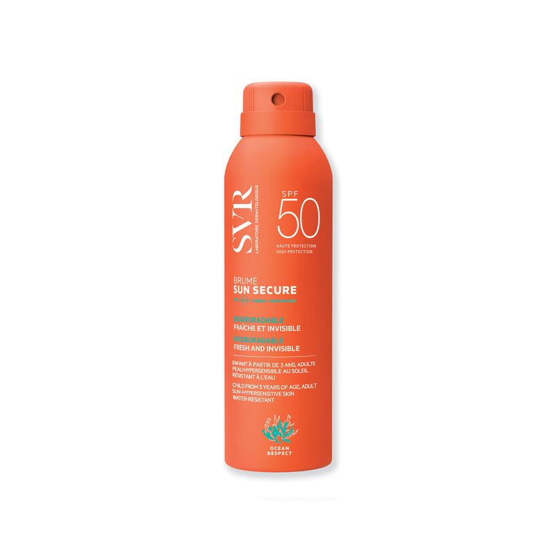 SVR Brume Sun Secure SPF50 Protezione biodegradabile fresca e invisibile 200ml-1