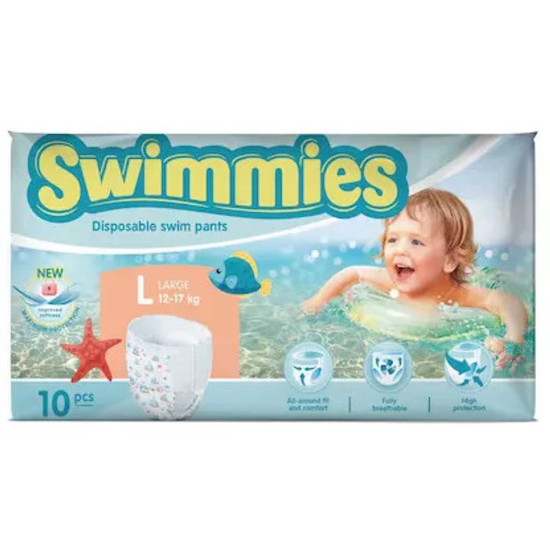 Swimmies Pants Special Large 10 Pezzi-1