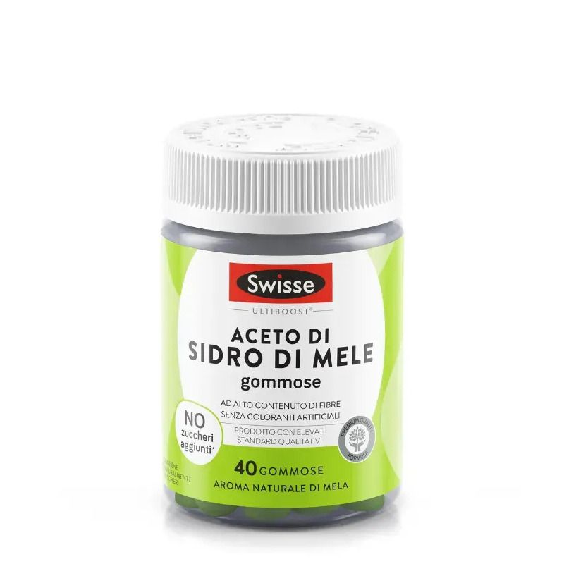 Swisse Aceto di Sidro di Mele 40 gommose-1