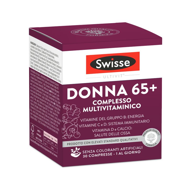 Swisse Donna 65+ Complesso Multivitaminico 30 compresse-1