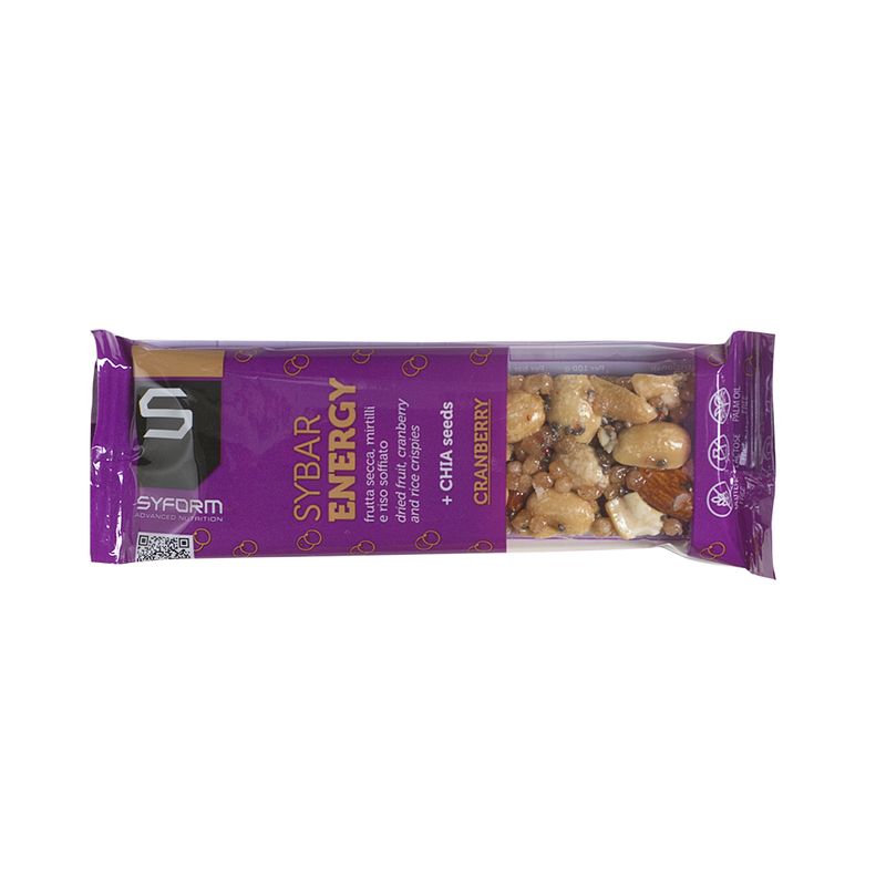Syform Sybar Energy Barretta Di Frutta Secca Gusto Mirtillo 30g-1