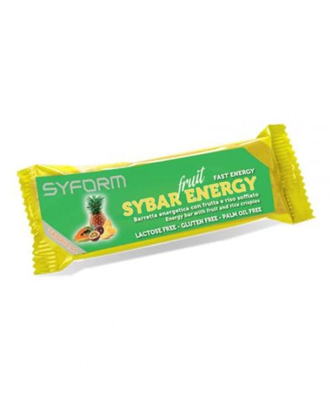 Syform Sybar Energy Barretta Energetica Con Frutta Secca E Riso Soffiato 40g-1