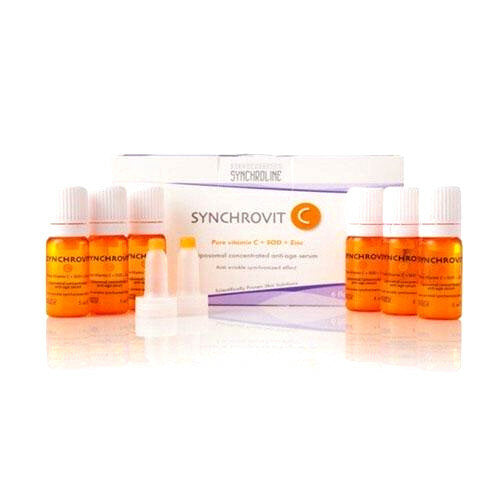 SYNCHROVIT C 6 flaconi anti rughe da 5 ml-2