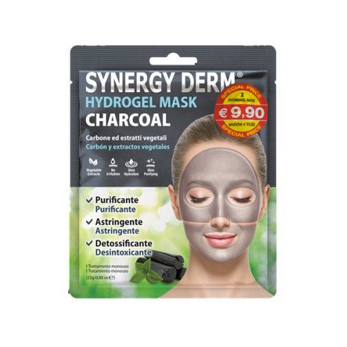 Sinergy Derm Hydrogel Mask Charcoal Carbone Vegetale-1