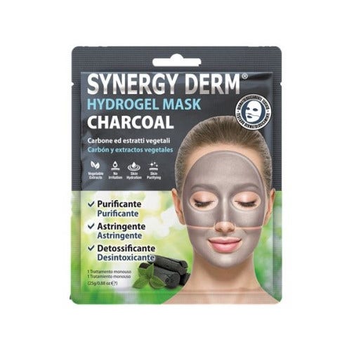 Synergy Derm Hydrogel Mask Charcoal-1