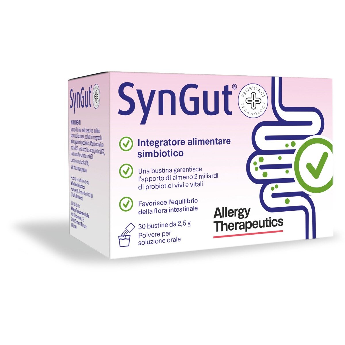 SynGut fermenti lattici per l'equilibrio della flora intestinale 30 bustine-2