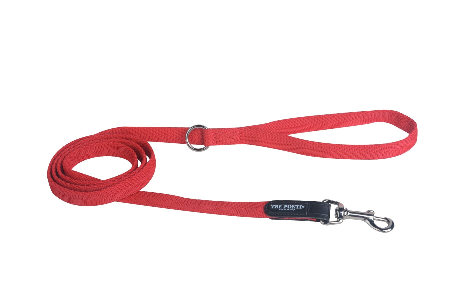 Tre Ponti Easy Fit Guinzaglio Classico T340 130cm rosso-1
